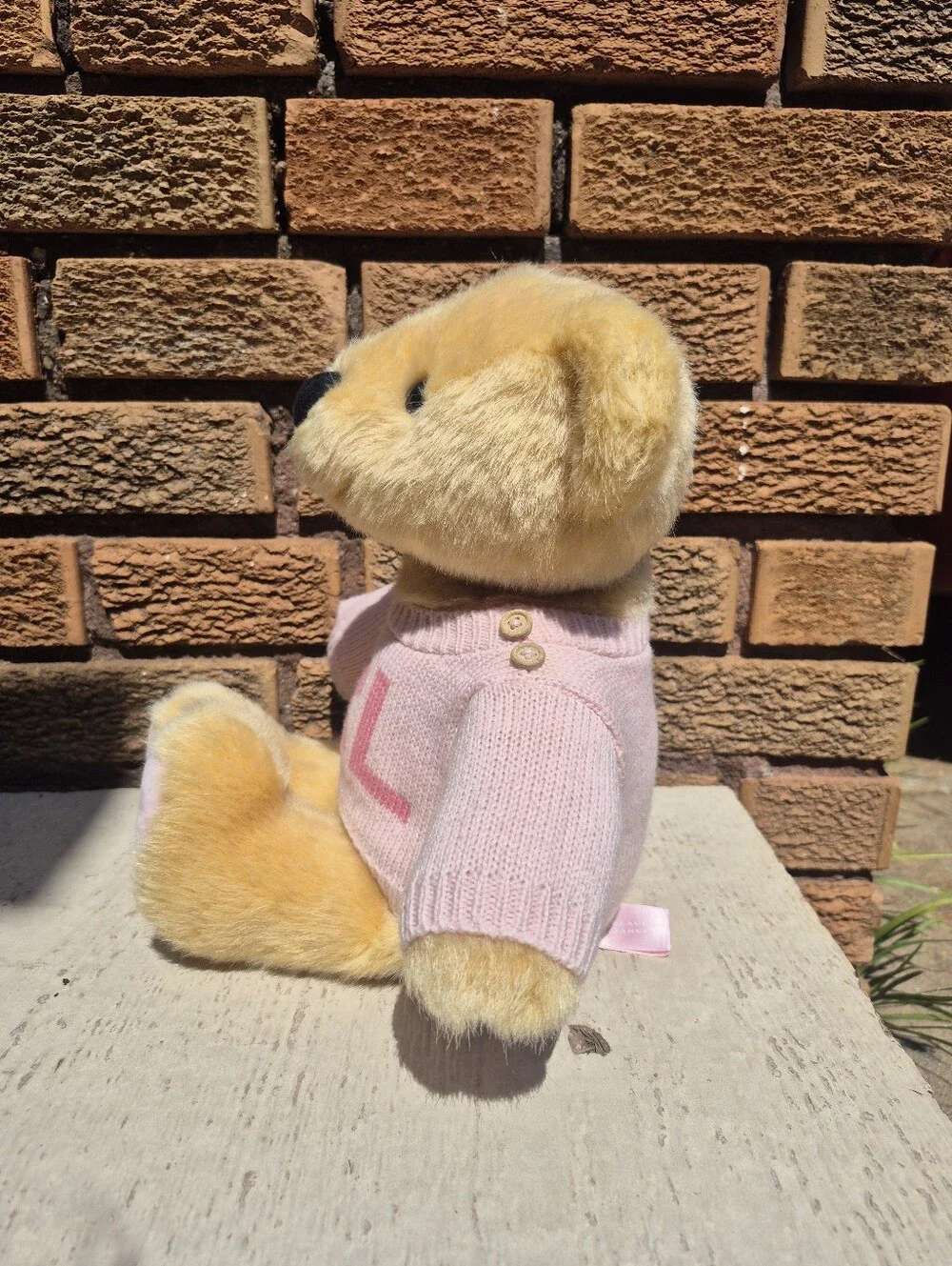 Ralph Lauren Romance Plush Bear Two Slight Sweater Pulls 9